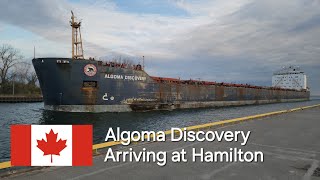 Algoma Discovery Arriving at Hamilton Harbour • November 5, 2024