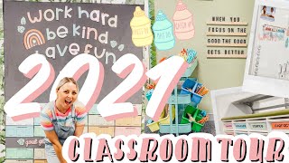 2021 CLASSROOM TOUR - AUSSIE CONTEMPORARY SET UP, CRICUT DIY AND TPT RESOURCES