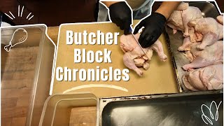 Pov Kitchen prep - Lightning Fast Chicken Breakdown Method