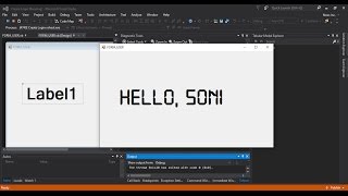 Make Digital Font in Visual Basic