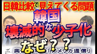 韓国、『壊滅的な少子化』...日本との比較で見えてくる韓国の問題と浮き彫りになる日本の問題｜奥山真司の地政学「アメリカ通信」