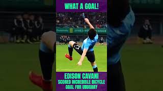 Edinson Cavani scored incredible bicycle GOAL against Czech Republic!!! 💥⚽