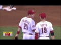 phi@cin adcock gets final out in his reds debut