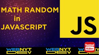 Math Random | javascript beginner tutorial | Javascript course for beginners