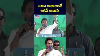 జాబు రావాలంటే జగన్‌ కావాలి : CM Jagan - TV9