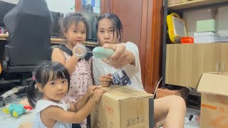 Unboxing ម៉ាស៊ីនក្រឡុកនិងម៉ាស៊ីនវ៉ៃគ្រីម☕️🍦