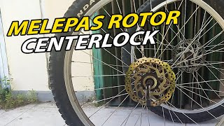 Cara Melepas Rotor Tipe Center Lock