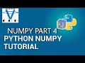 Python NumPy Tutorial #recipe4 | NumPy Array | Python Tutorial For Beginners | all in one code