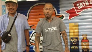 真剣白刃取り失敗からのSHOがYOU-SEE(FLOATJAM)と即興フリースタイルラップの巻。SHO FREESTYLE TV Part 370