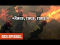 Gefährliche Löscharbeiten: Spanische Feuerwehrleute verteidigen Dorf | DER SPIEGEL