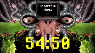 Undertale Any% (Neutral Ending) Speedrun in 54:50.01 (FORMER WR)