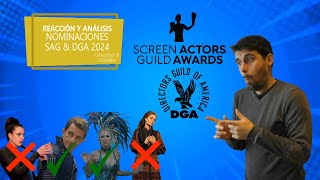 Reacción y análisis 🏆NOMINACIONES SAG \u0026 DGA 2025 (Sindicato de actores y directores)🏆