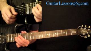 Glasgow Kiss Guitar Lesson Pt.2 - John Petrucci - First Verse Section