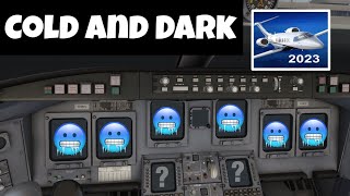 How to Cold start CRJ900 |  #tutorial #aeroflyfs2023 #crj900