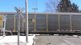 Very Long Horn on NS 287 Train