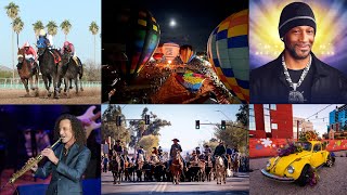 Things to do: AZ Balloon Classic, Buckeye Days, Turf Paradise horse racing, Tempe Blooms, and more