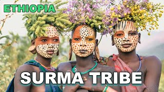 SURI TRIBE | Donga stick fights & lip plates | Ethiopia
