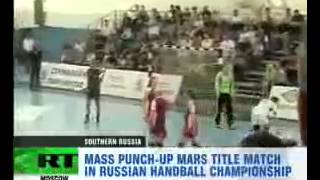 Russian Handball Team Sportsmanship Fail
