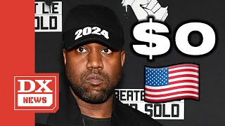 Kanye West’s 2024 Presidential Campaign Off To Tough Start With Zero Total Donations