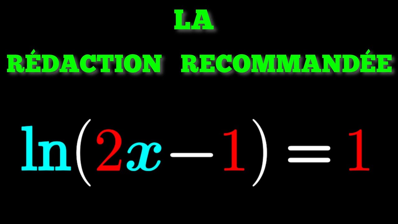 LA MÉTHODOLOGIE À SUIVRE POUR RÉSOUDRE UNE ÉQUATION - YouTube