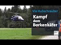 Mit dem Helikopter gegen den Borkenkäfer | Abendschau | BR24