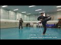 【正伝空手】古流七型　双流トンファ・アーナンクー　正伝勤労者空手道　2018年【karate】ananku with double tonfa shoden karate קראטה אנאנקו