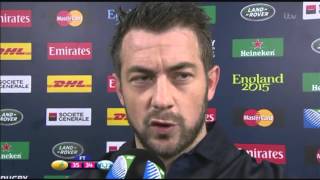 Greig Laidlaw Distraught After Last Minute Loss To Australia Rugby World Cup 2015