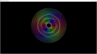 how to draw a Rainbow Star by using Python #coding #python #trending #graphicdesign