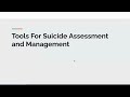 PPCL Training | Assessing Suicidal Ideation in Children