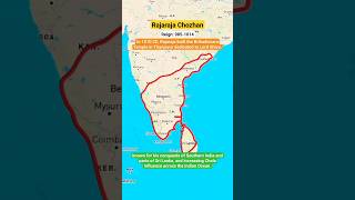 Chozha Empire Map Under Rajaraja Chozhan 1🚩 #rajarajacholan #chola #rajaraja #tamil #tamilnadu