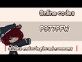 4 free ocs offline codes in pinned comment no credit