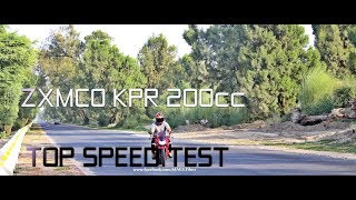 Zxmco KPR 200cc Top Speed Tested