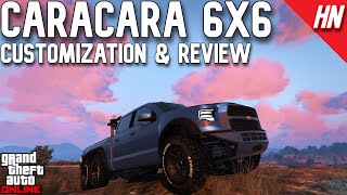 Vapid Caracara 6x6 Customization \u0026 Review | GTA Online