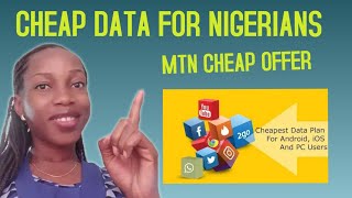 How To Get MTN Cheap Data Offer