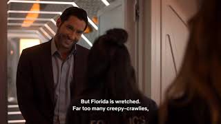 Lucifer 5x02 Ella mad at Lucifer (Micheal) - Lucifer Season 5