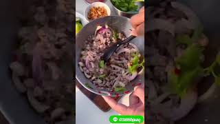 สูตรเด็ดยำเส้นแก้วหมูสับ