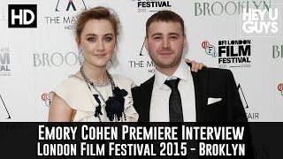 Emory Cohen Interview - Brooklyn Premiere