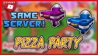 Event How To Get All Items In The Pizza Party Event In - roblox pizza party event video