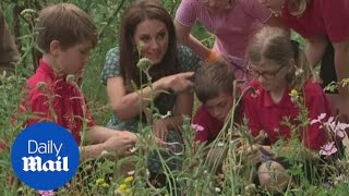 Duchess of Cambridge visits 2019 RHS Hampton Court Flower Show