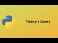 HackerRank Triangle Quest solution in python #python #subscribe