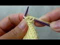How to knit M1L (Make 1 Left) - Increasing 1 stitch