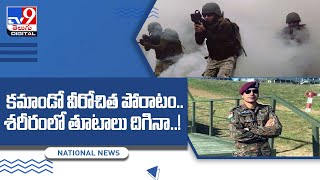 Shot at by terrorists, Garud Commando continues to engage them during encounter in J\u0026K’s Pulwama-TV9