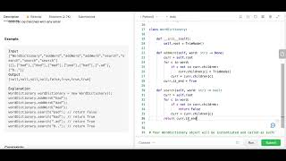 Design Add and Search Word Data Structure - Leetcode 211 - Trie - Python