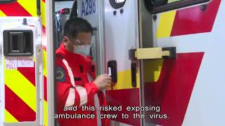 Ambulance Paramedics Give All to Fight Covid Wave | HKIBC News