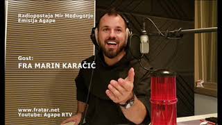 fra Marin Karačić u emisiji Agape