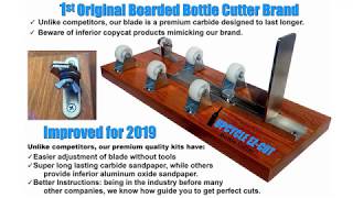 Professional Glass Bottle Cutter Kit Overview by Upcycle EZ Cut