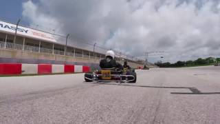 Bushy Park Barbados EasyKart 125cc race on 9th July 2017