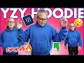 Right Size! Yeezy Gap Hoodie Blue Unboxing, Fitting, Sizing, Resell Prediction and Is it worth it?