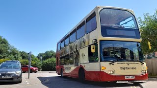 Onboard Brighton \u0026 Hove Bus 673