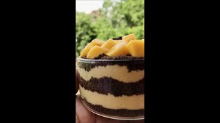 Oreo Shrikhand Recipe | Mango Dessert in 1 Minute #shorts #shortsvideo #youtubeshorts